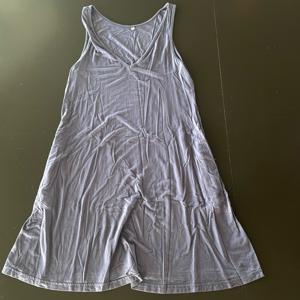 Purple A Line Dress